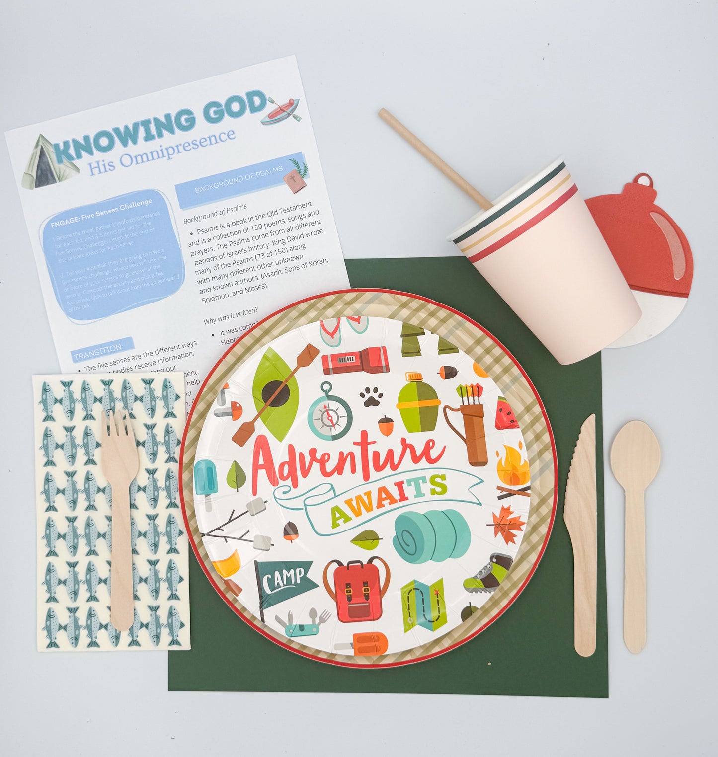 Camp Table Setting 2