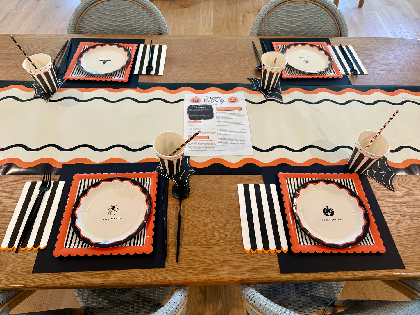 Halloween Table Runner