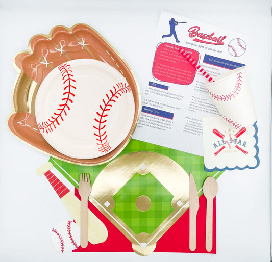 Baseball Celebration Setting