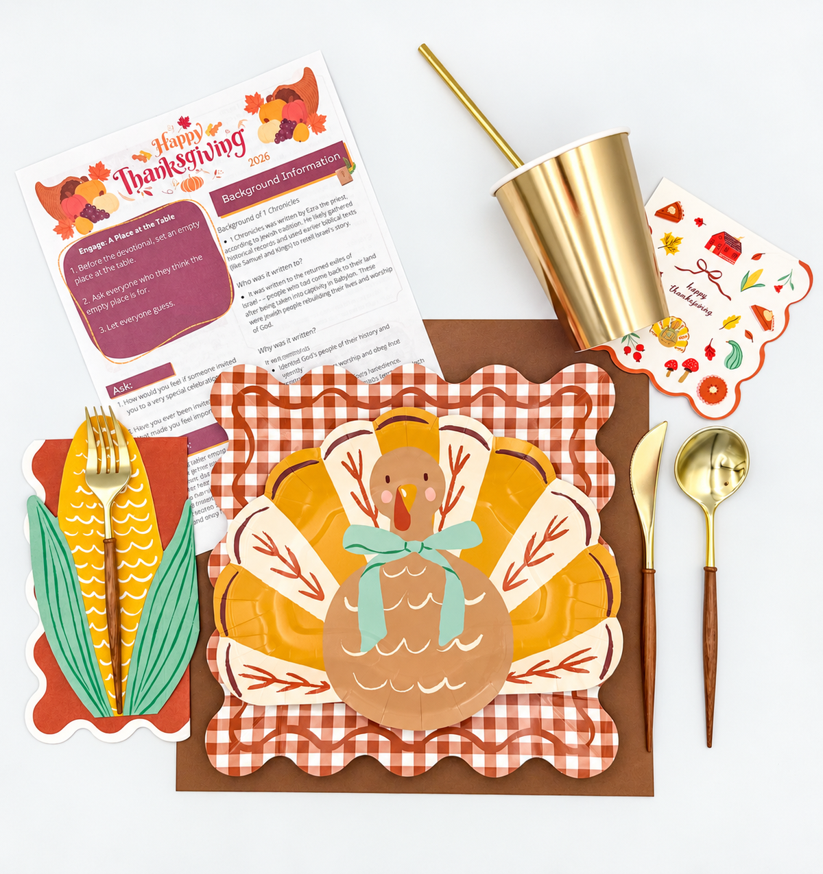 Thanksgiving Setting