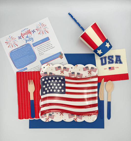 4th of July Celebration Setting