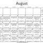 August Prayer Calendar