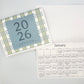 2026 Plaid Monthly Prayer Calendar
