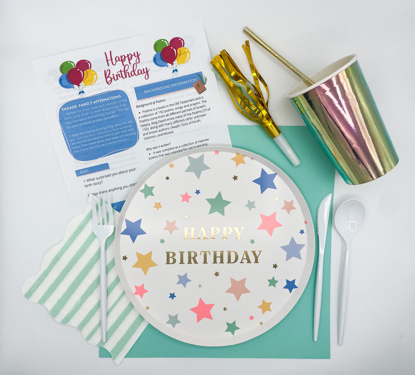 Birthday Star Plate