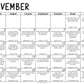 November Prayer Calendar