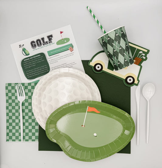 Golf Celebration Setting