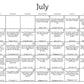 July Prayer Calendar