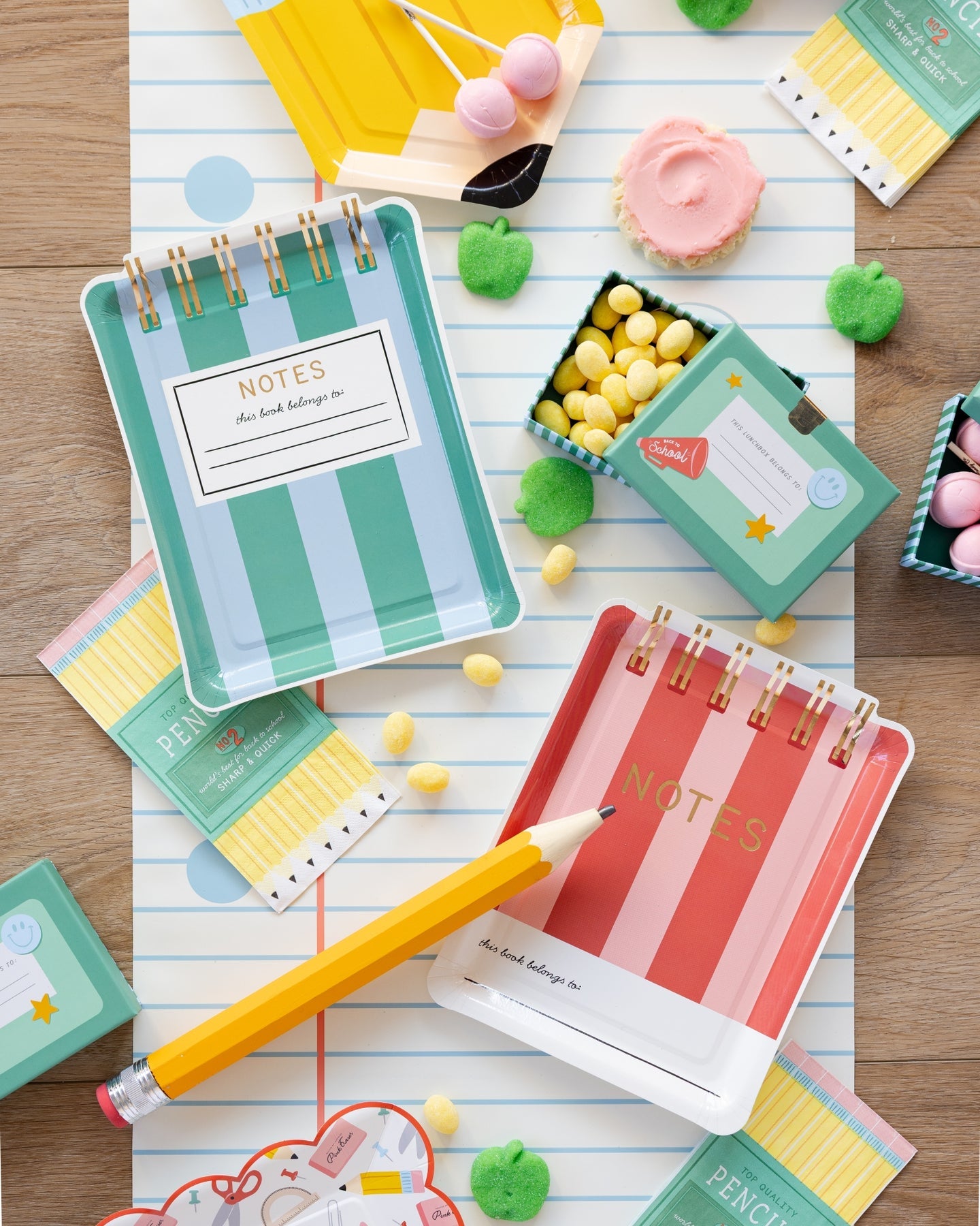 Back to School Table Runner