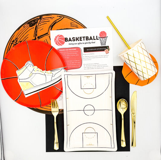 Basketball Celebration Setting