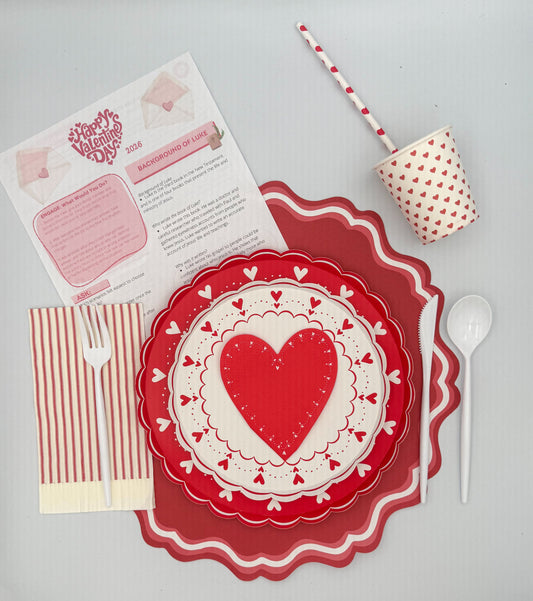 Valentine's Day Heart Setting