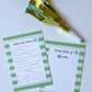 Boy Birthday Celebration Setting